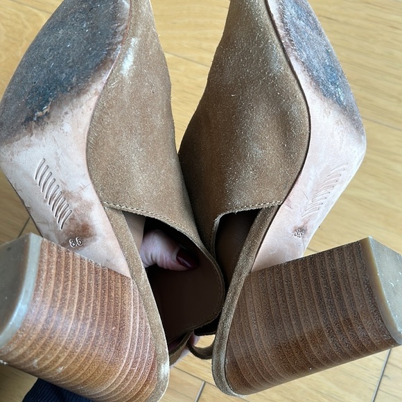 Paige Mimi suede peep toe buckle boots - Picture 4 of 5